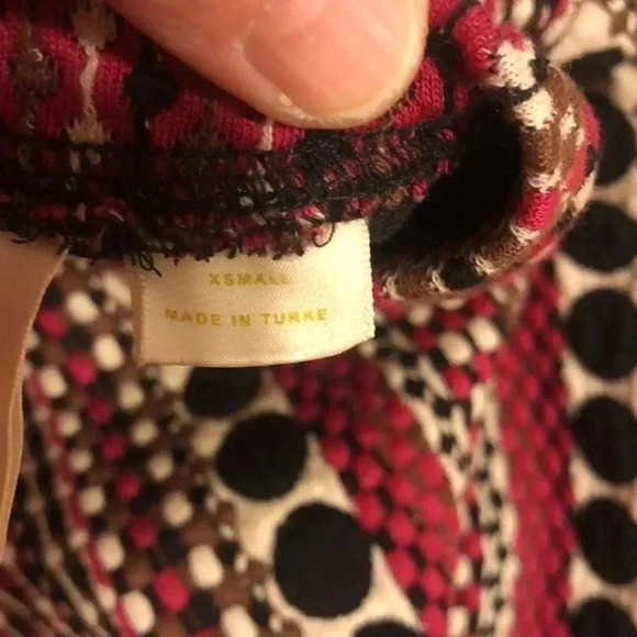 Anthropologie Maeve Kiera Jacquard tunic dress.  Size XS - Picture 9 of 9